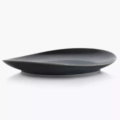 Zestaw obiadowy TIME BLACK 12 el. grafitowy porcelanowy