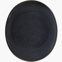 Zestaw obiadowy TIME BLACK 12 el. grafitowy porcelanowy