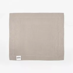 Zestaw 2 serwetek DUKA LYCKLIG 40x40 cm 100% len beżowy