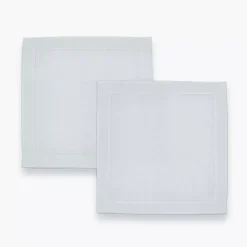 Zestaw 2 serwetek DUKA LYCKLIG 40x40 cm 100% len biała