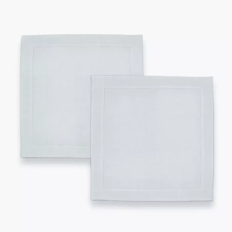 Zestaw 2 serwetek DUKA LYCKLIG 40x40 cm 100% len biała