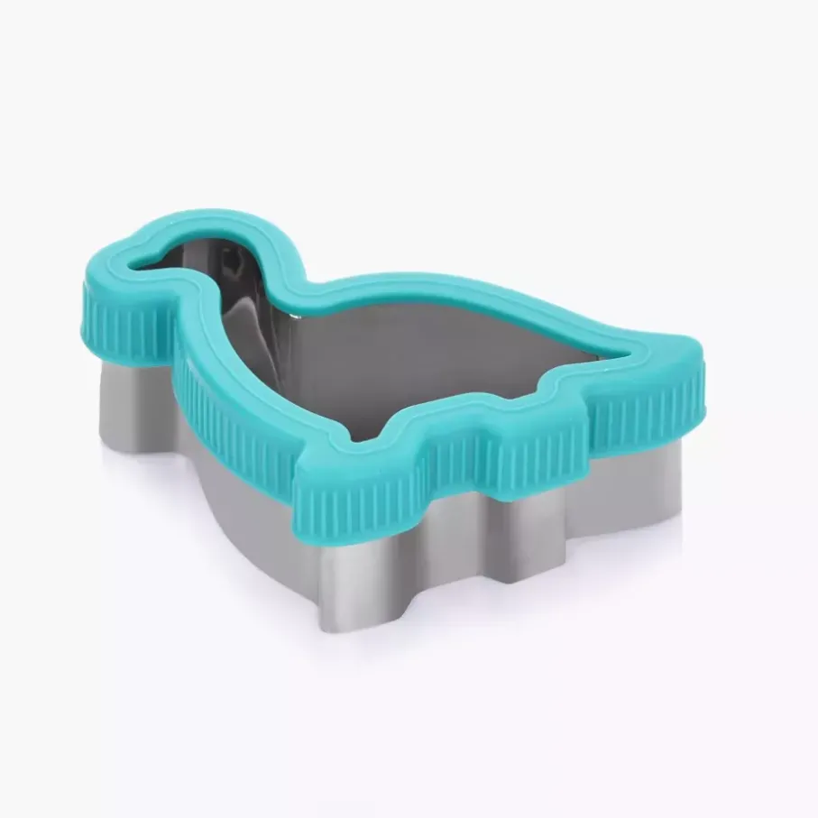 Zestaw wykrawaczy do ciastek DUKA MINI 4 szt. turkusowy żółty